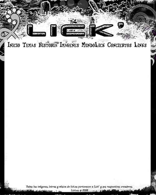 Lick Band Web
